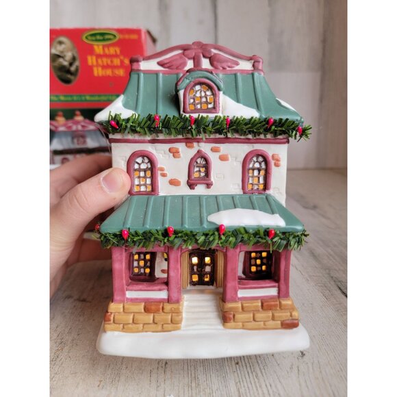 Bedford falls Mary hatch's house It's a wonderful Life Vintage village accessory - Picture 2 of 8